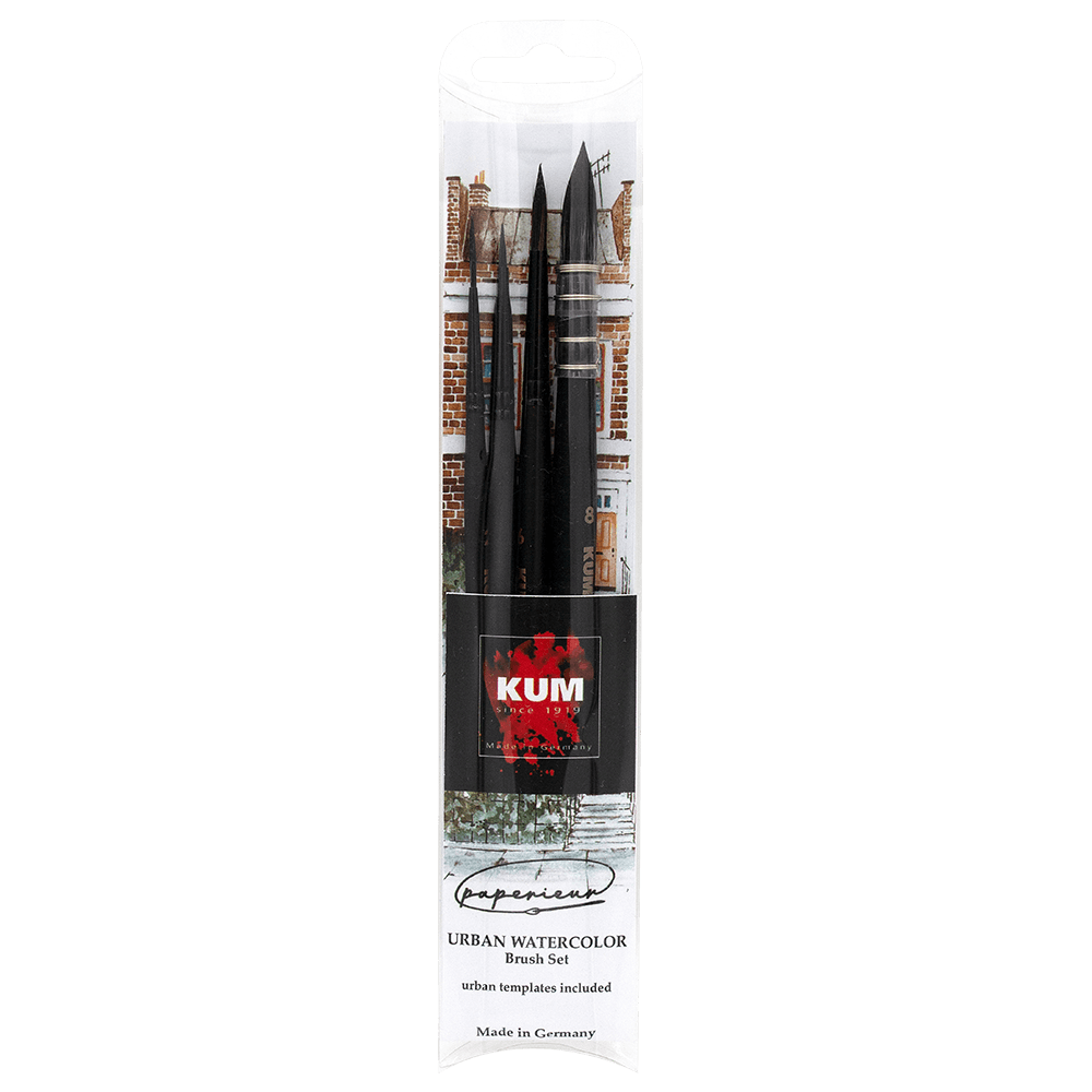 Urban Watercolor Pinselset KUM x paperieur