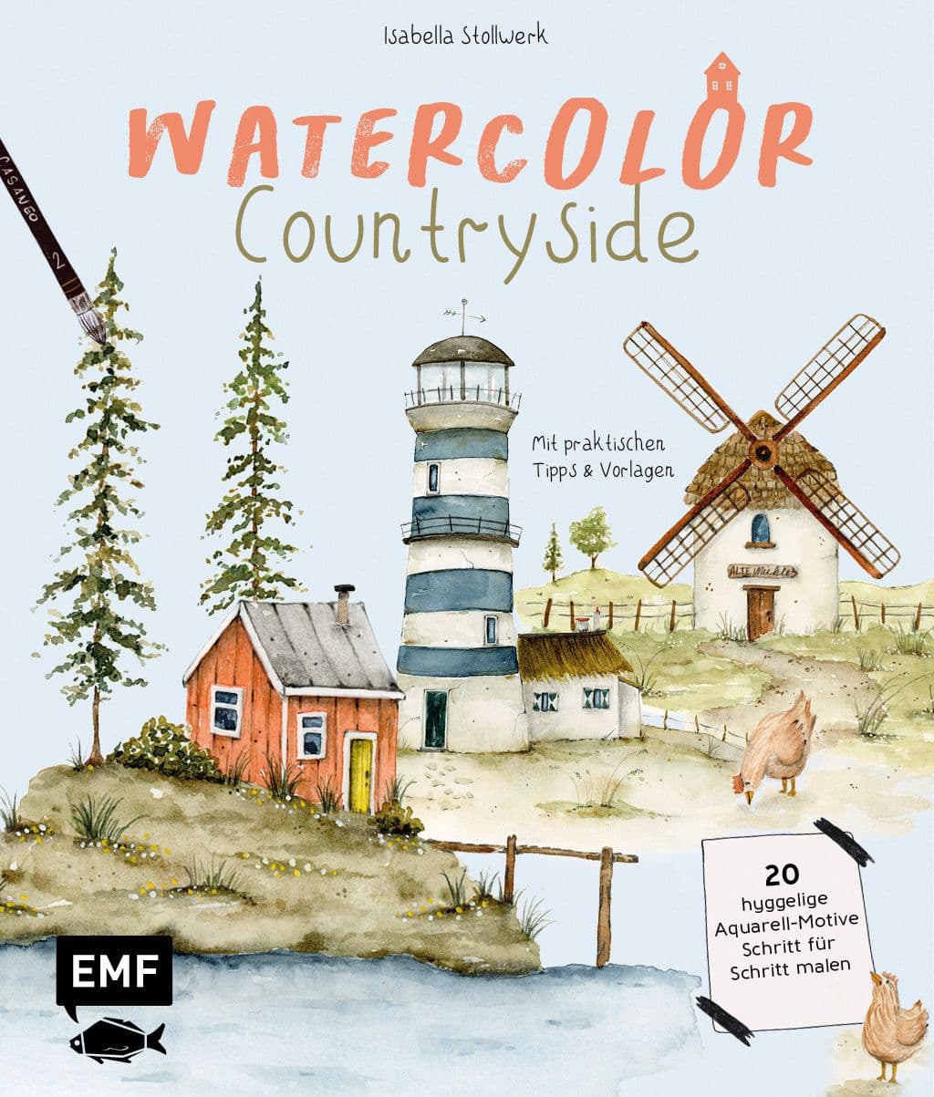Watercolor Countryside