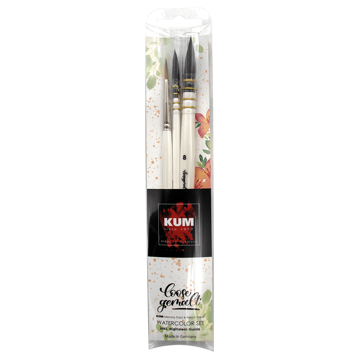 Loose Watercolor Pinselset KUM x loosegemalt