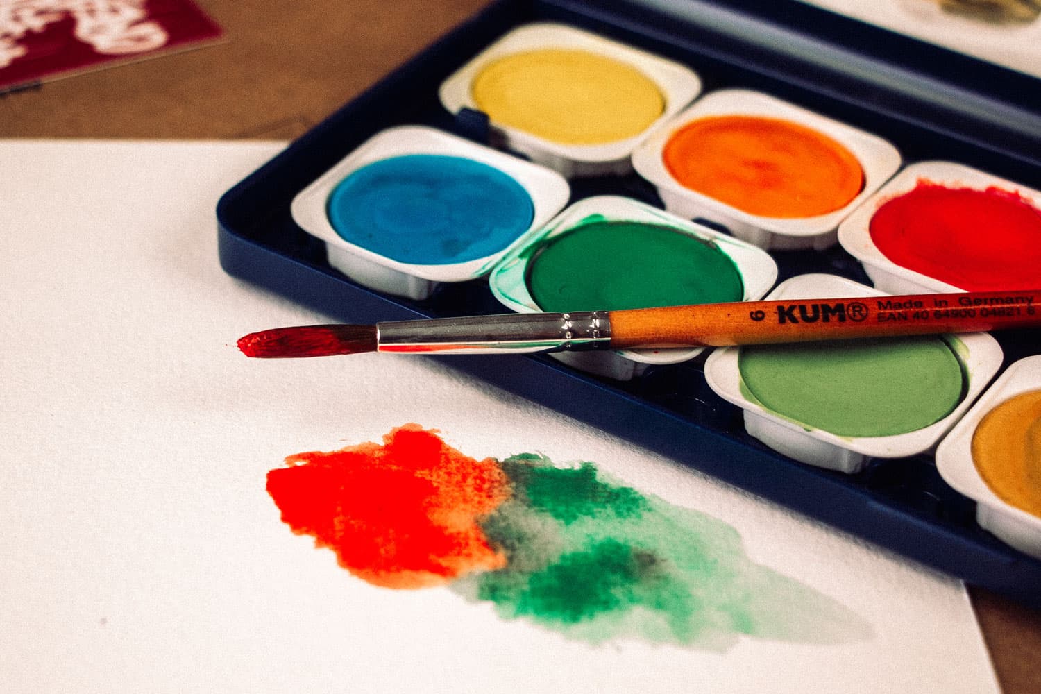Feinhaar Aquarellpinsel