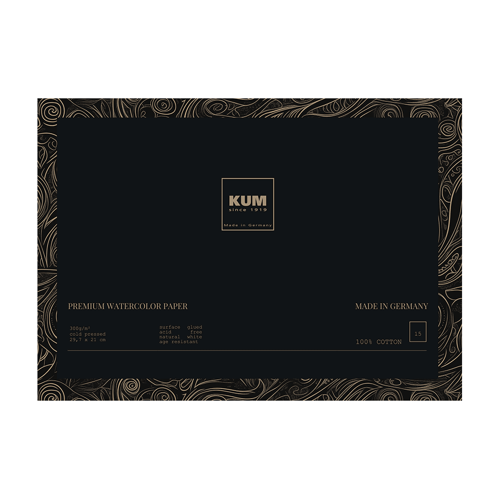 KUM Fade-4 | Premium Aquarellpapier